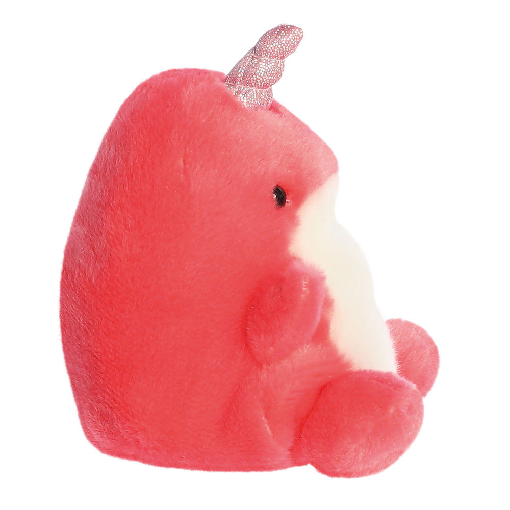 Palm Pals Sparkly Nia Narwhal Soft Toy