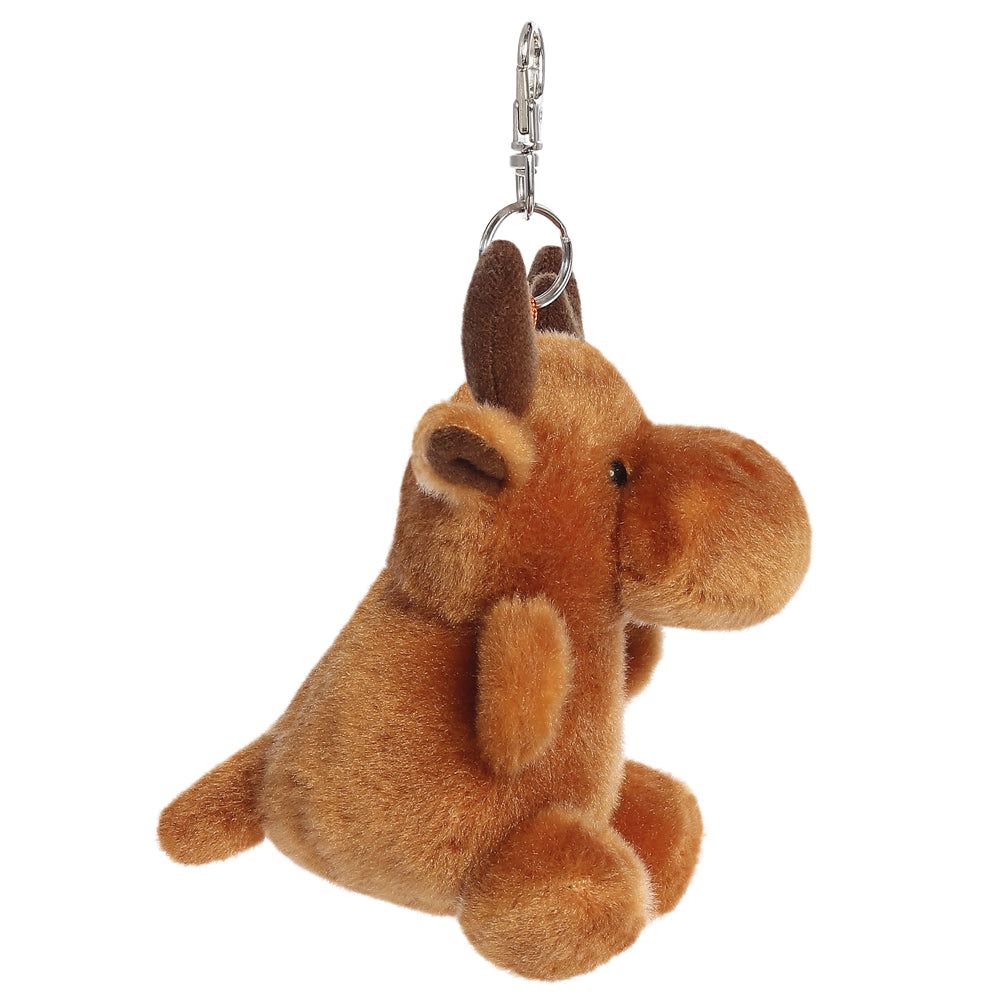 Cinnamon Reindeer - Plush Clip-On - Palm Pals