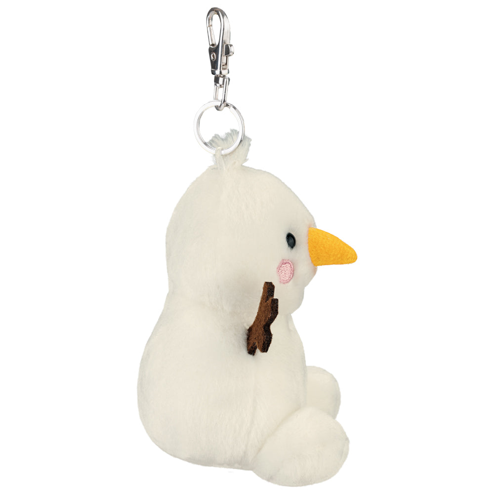 Twig Snowman - Plush Clip-On - Palm Pals