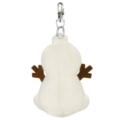 Twig Snowman - Plush Clip-On - Palm Pals