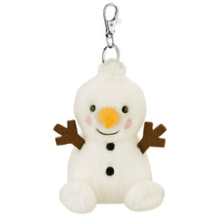 Twig Snowman - Plush Clip-On - Palm Pals