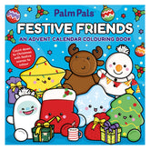 Palm Pals Festive Friends: An Advent Calendar Colouring Book - Palm Pals