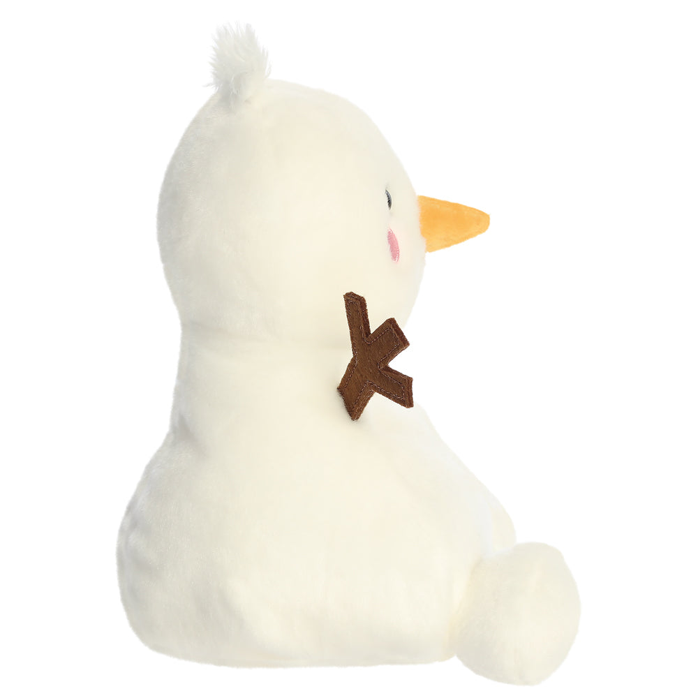 Palm Pals - Party Sized - Twig Snowman - 20cm - Christmas Soft Toy