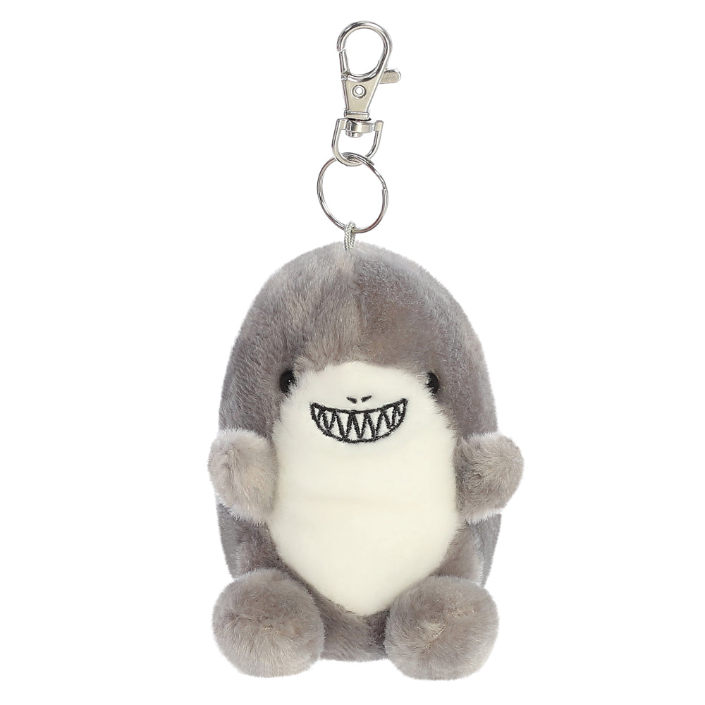 Chomps Shark Plush - 10cm Clip-On - Palm Pals - Perfect for gifting or collecting