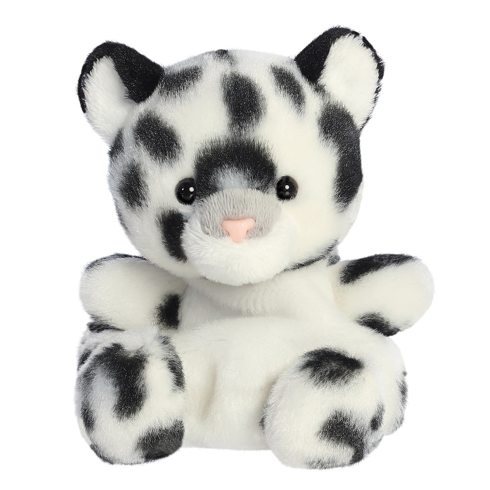 Palm Pals - Puzzling Kaia Snow Leopard - Soft Toy