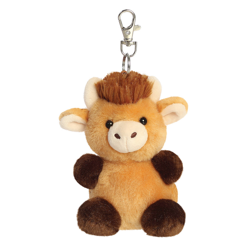 4" Hubert Highland Cow™ Clip-On - Palm Pals