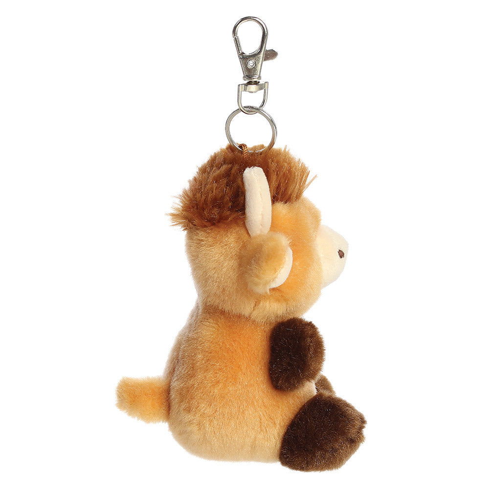4" Hubert Highland Cow™ Clip-On - Palm Pals