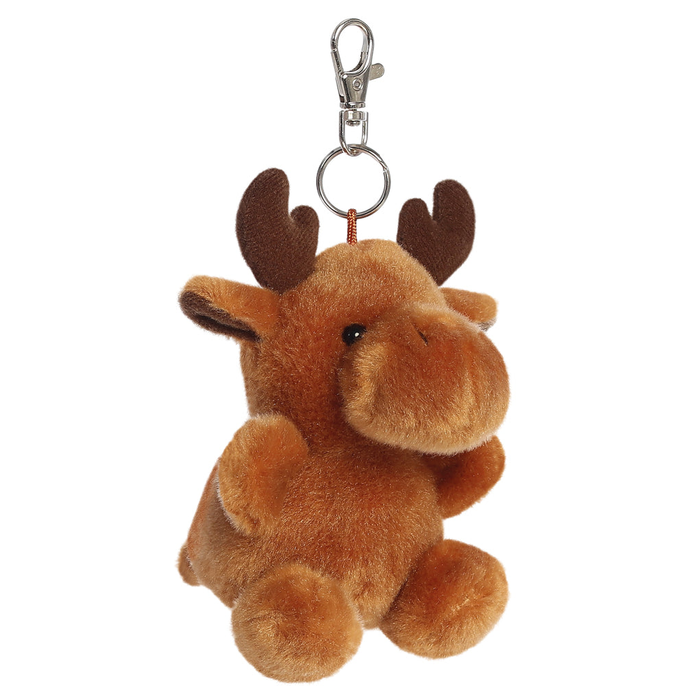 Cinnamon Reindeer - Plush Clip-On - Palm Pals
