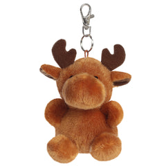 Cinnamon Reindeer - Plush Clip-On - Palm Pals
