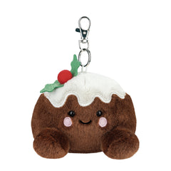 Carol Christmas Pudding - Plush Clip-On - Palm Pals