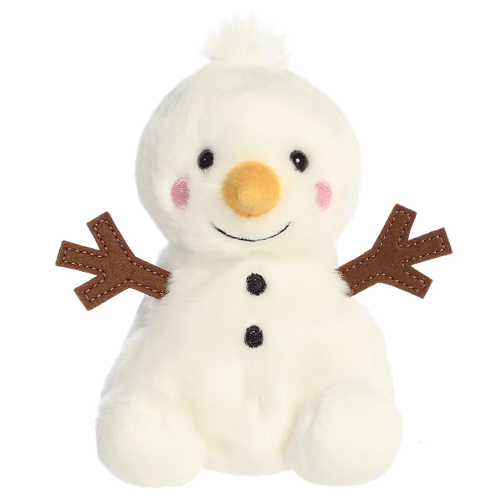 Palm Pals - Twig Snowman - 13cm - Christmas - Soft Toy