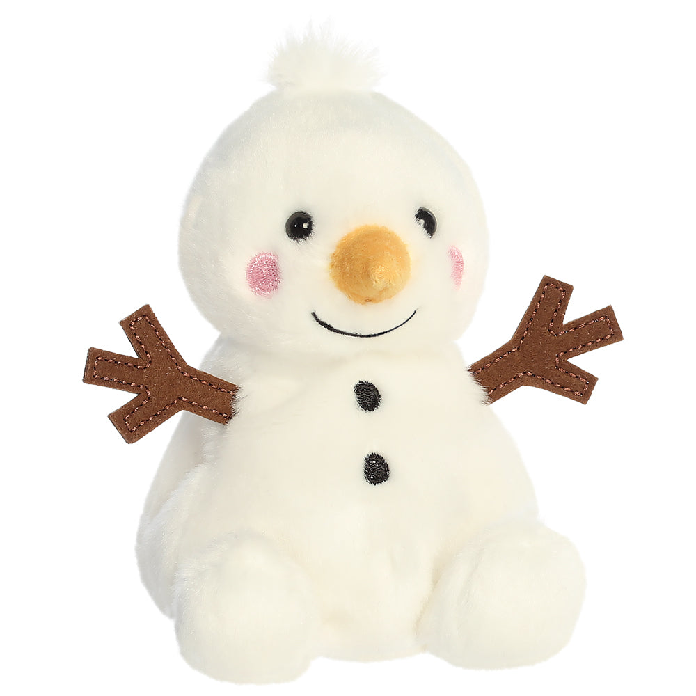 Palm Pals - Twig Snowman - 13cm - Christmas - Soft Toy