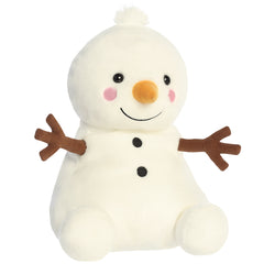 Palm Pals - Large Party-Sized Twig Snowman - Christmas Soft Toy
